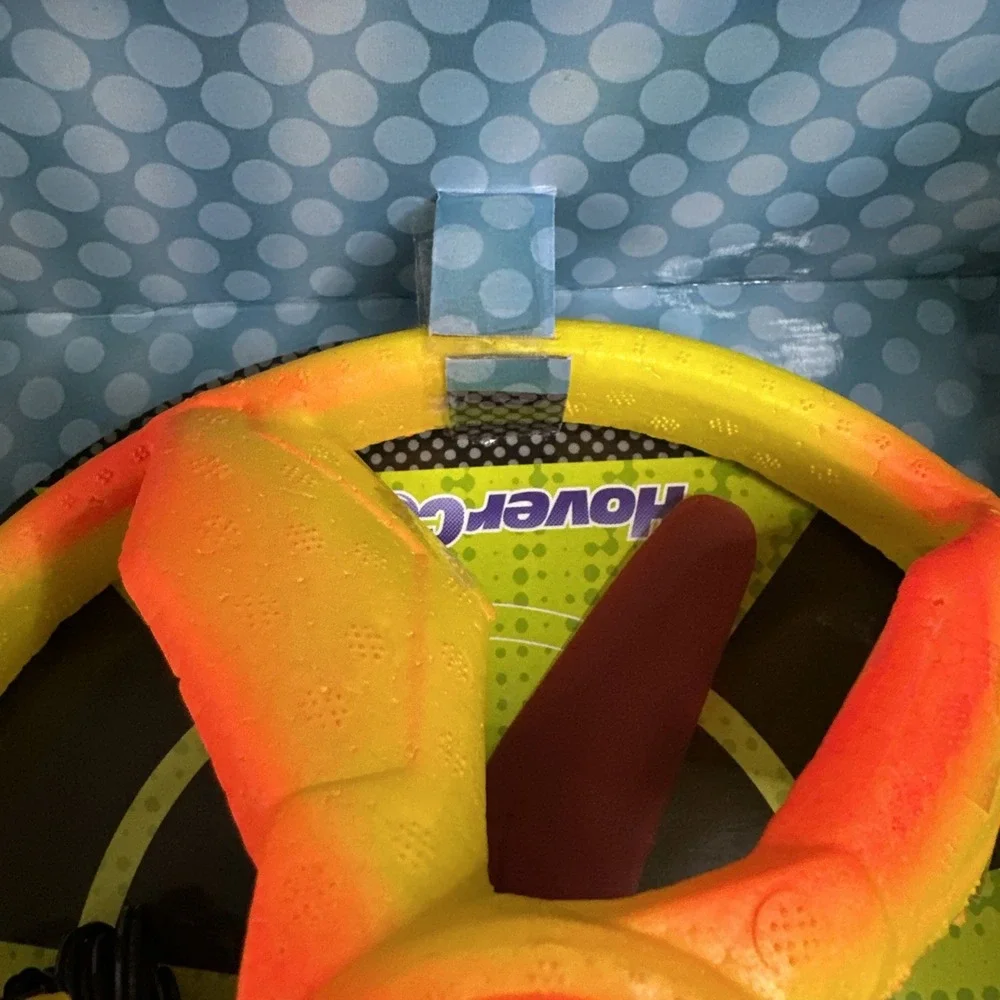 Hover Copter RC Flying Saucer Color Changing LED 30'‎ High 2004 Overbreak